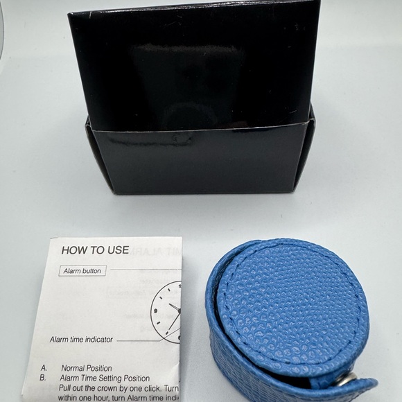 Wolf Design Travel Alarm Clock - Picture 2 of 7